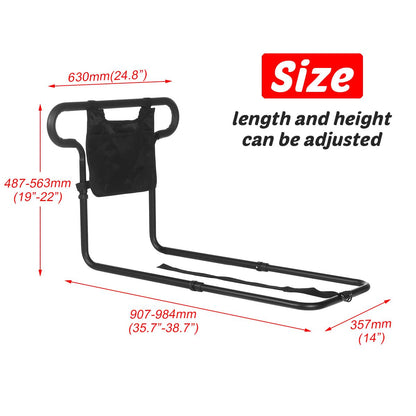 BowLift | Universal Senior Bed Rail – Reliable Elderly Assist with Storage Pouch