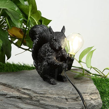 Skanto | SquirrelBright Nordic Oak Lamp | Designer Decor | LED Mood Light | Perfect for the Home