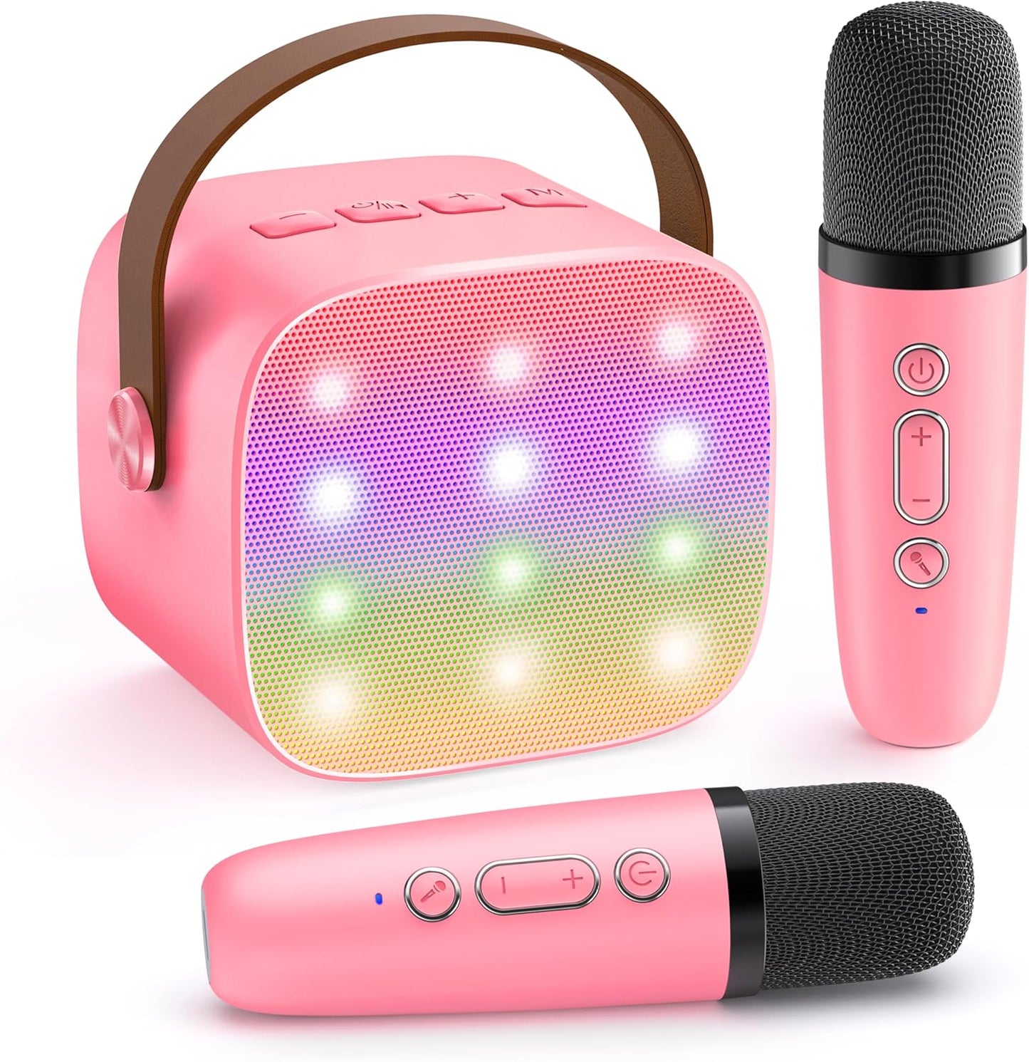 Skanto | Portable Mini Karaoke Machine with Bluetooth Speaker and 2 Wireless Microphones – Veylo