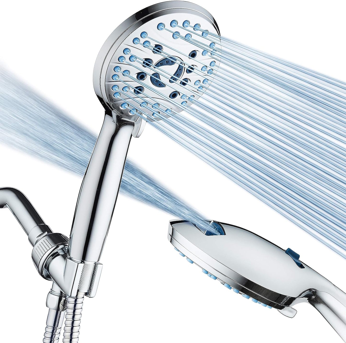 Skanto | Adjustable High-Pressure Chrome Shower Head Set