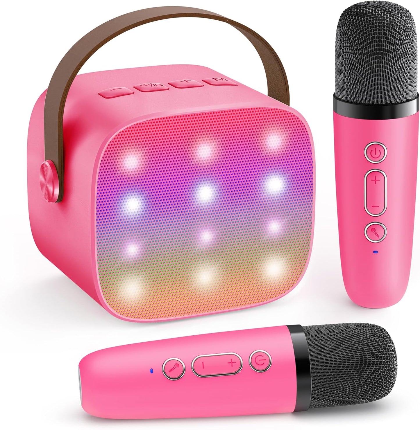 Skanto | Portable Mini Karaoke Machine with Bluetooth Speaker and 2 Wireless Microphones – Veylo