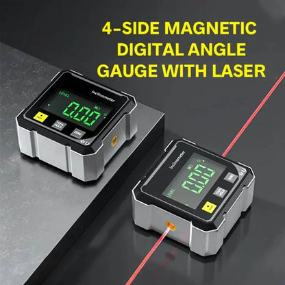 Skanto | AnglePro Precision Angle Finder – Magnetic Digital Level