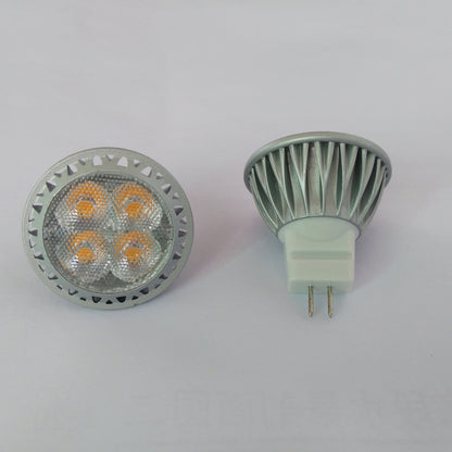 Skanto | Alide Mr11 Gu4 Led Bulbs 3000K Warm White 3W, 6 Pack Low Voltage Spotlights For Outdoor