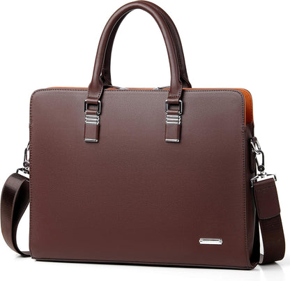 Genuine Leather Multi-compartment Business Bag for Professionals | Karnz