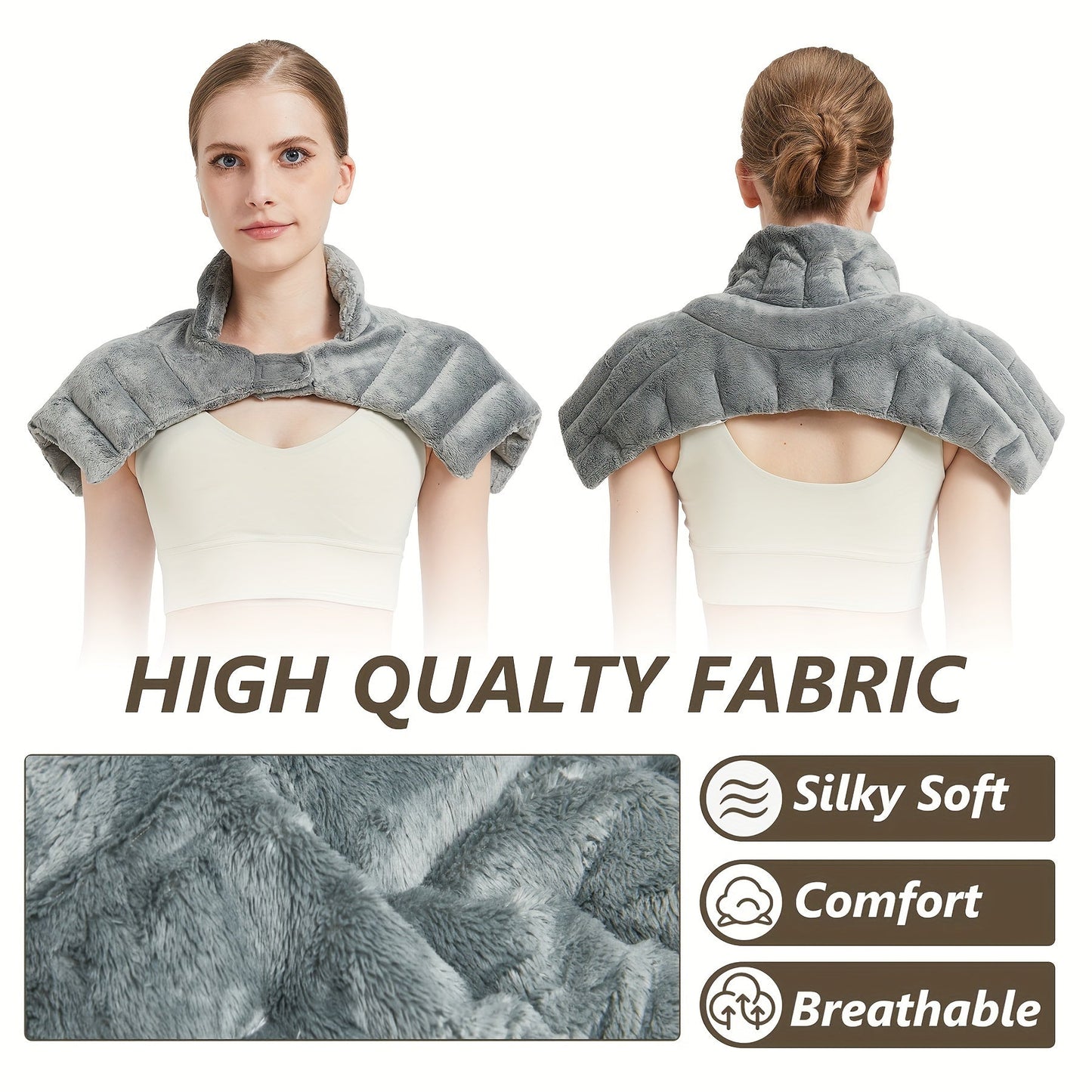 Frendorf | Weighted Microwave Heating Pad – Comfort and Relaxation for Neck and Shoulders