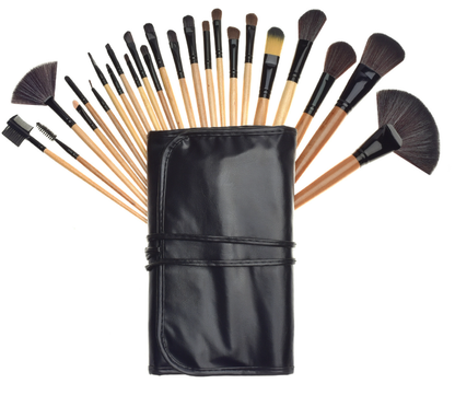 BowLift | 24 Piece Makeup Brush Set with Bag – The Perfect Makeup Companion