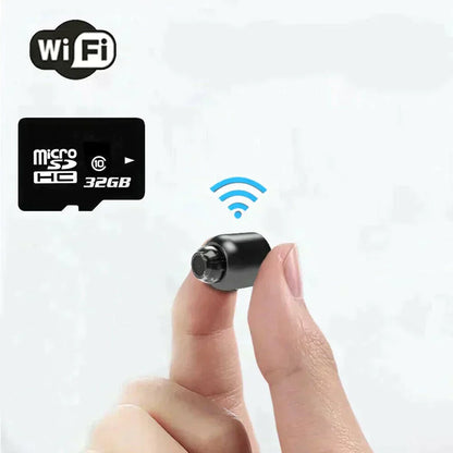 BowLift | Ultracompact WiFi Surveillance Camera IP Surveillance Camera with Night Vision