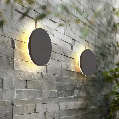 BowLift | Wall Light Modern Black Outdoor LED Lamp