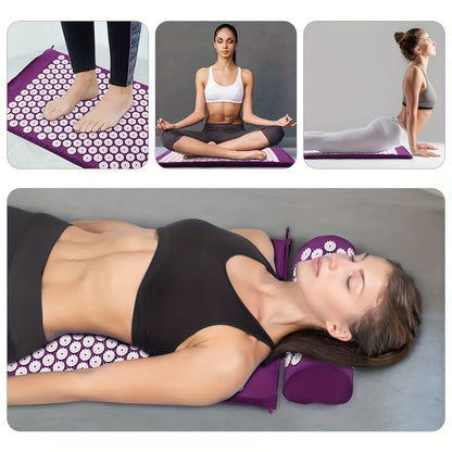 Ultimate acupuncture massage mats and pillow set Bowlift