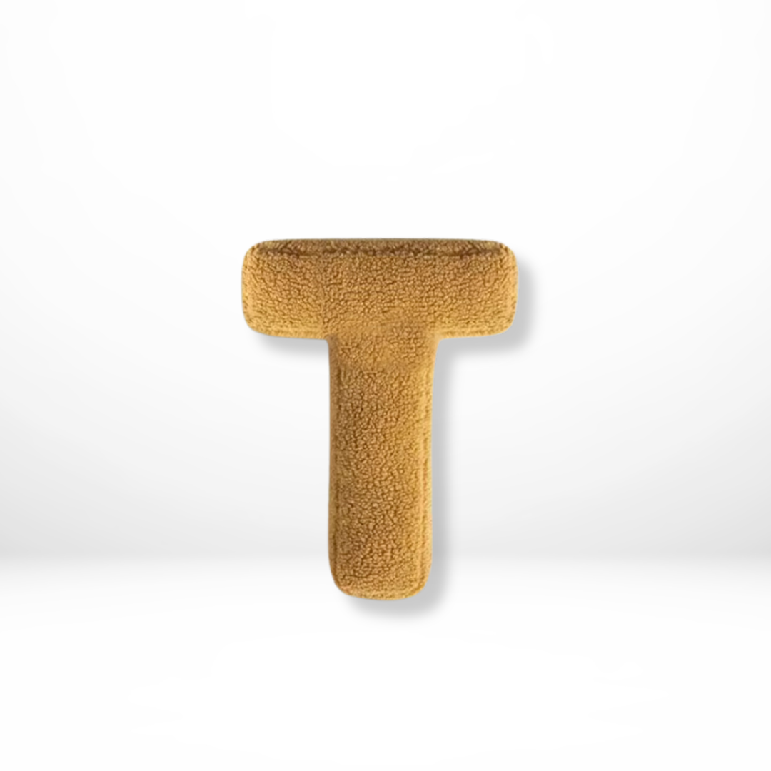 BowLift | Velvet Alphabet Decorative Cushion With Letters A To Z