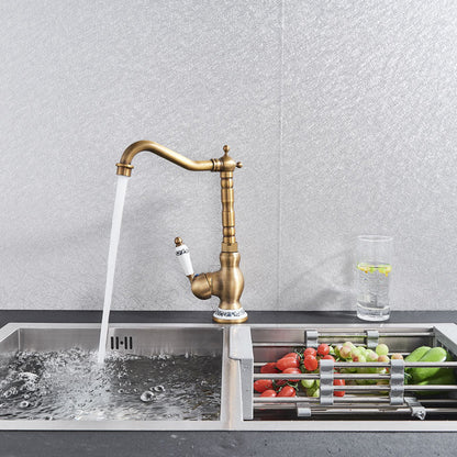 Skanto | Antique Concise Kitchen Faucet