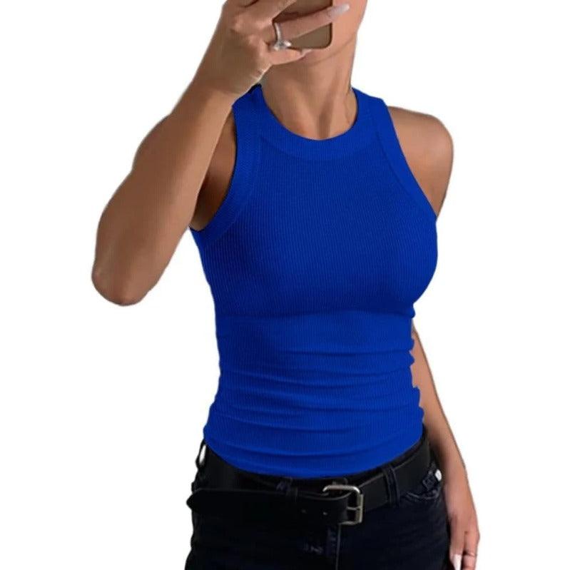Skanto | Women's Ribbed Racerback Tank