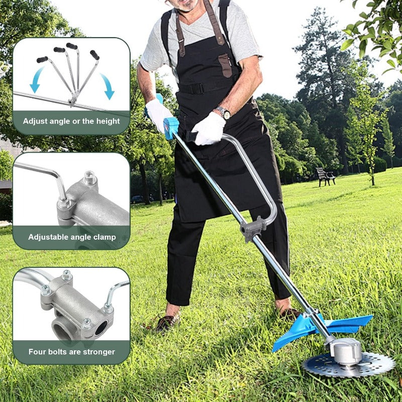 Ergonomic Back-Saving Trimmer Grip Bowlift
