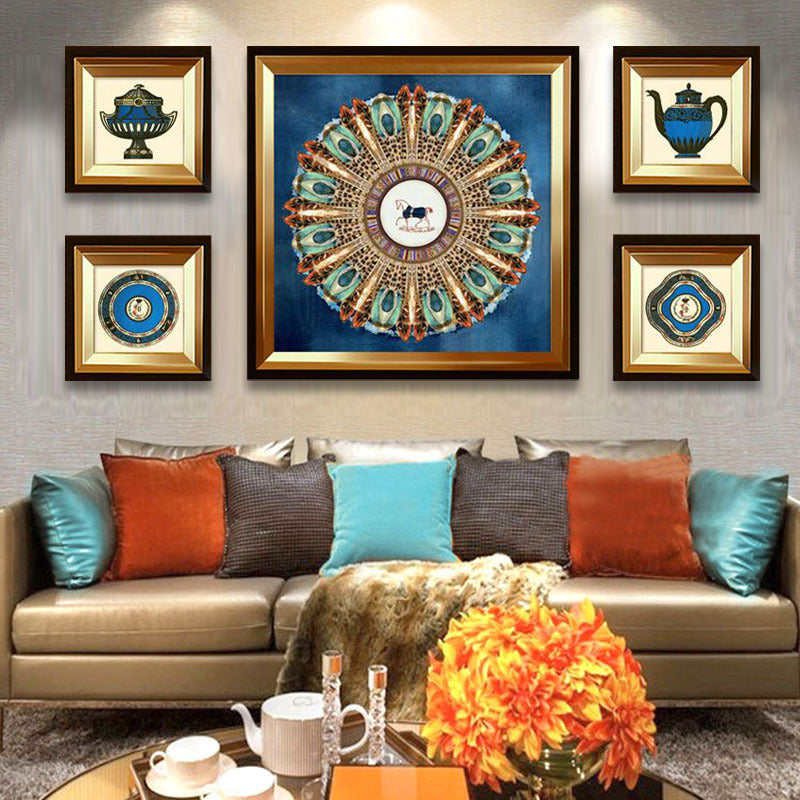 Creative Horse Riding Art Wall Decoration