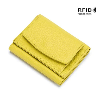 BowLift | RFID Blocking Wallet | Compact Leather Card Holder | Slim Travel Accessory for Men & Women