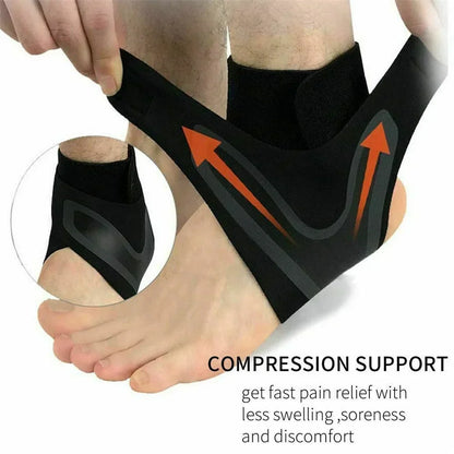 Skanto Plantar Ankle X Wrap Support Compression Socks Skanto