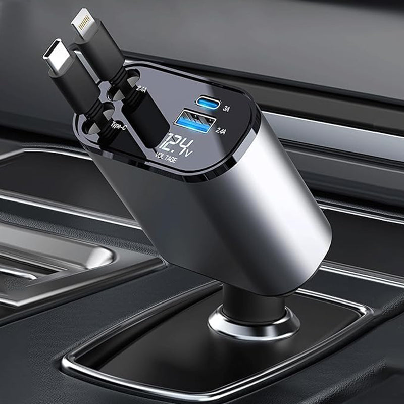 4 in 1 Quick Car Mobile Charger | Kalsten