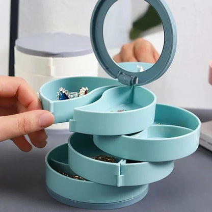 BowLift | Multi-Layer Rotating  Jewelry Organizer Storage
