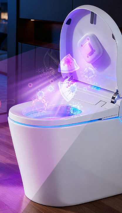 BowLift | Rechargeable Attachable Ultraviolet LED Disinfection Lamp, with Auto-On/Off Design, for Home, Toilet & More