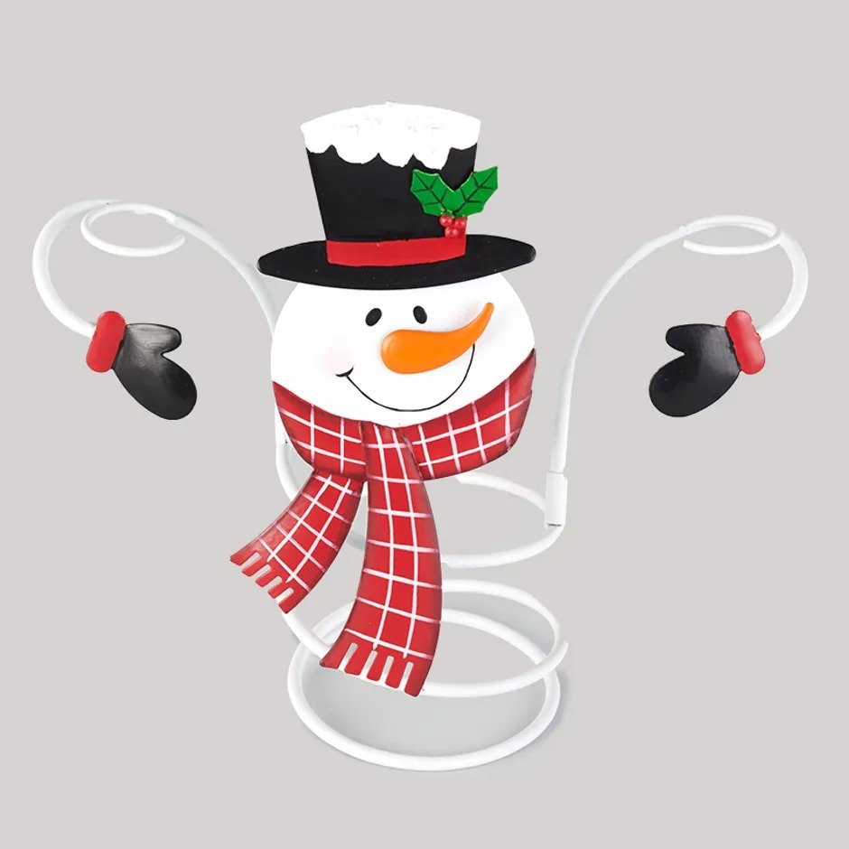 Skanto | Holiday Wine Bottle & Glass Holder - Christmas Decoration