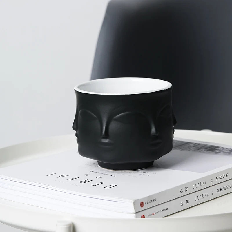 Skanto | Stylish Ceramic Flower Pot for Home Decor