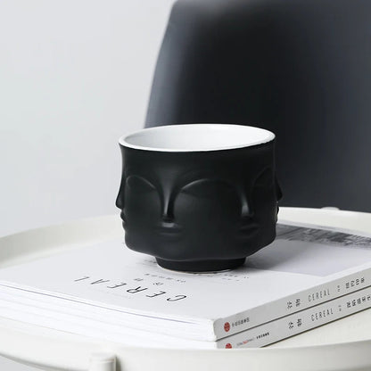 Skanto | Stylish Ceramic Flower Pot for Home Decor