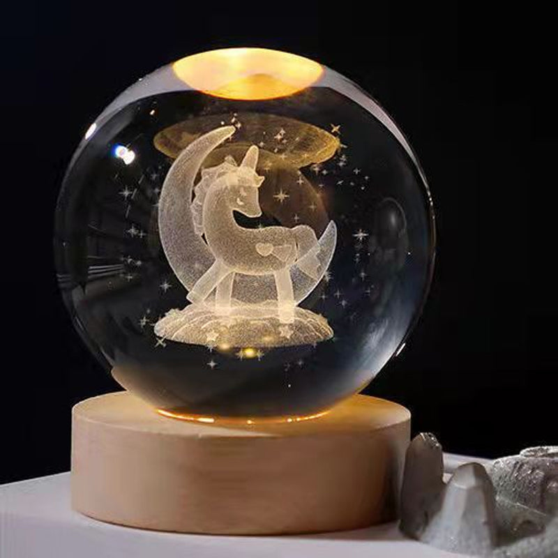 Skanto | Glowing Crystal Ball Night Light