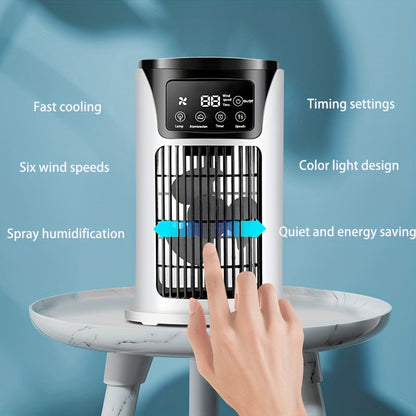 Stay cool and comfortable everywhere with this portable air conditioner & a humidifier! | Brehn