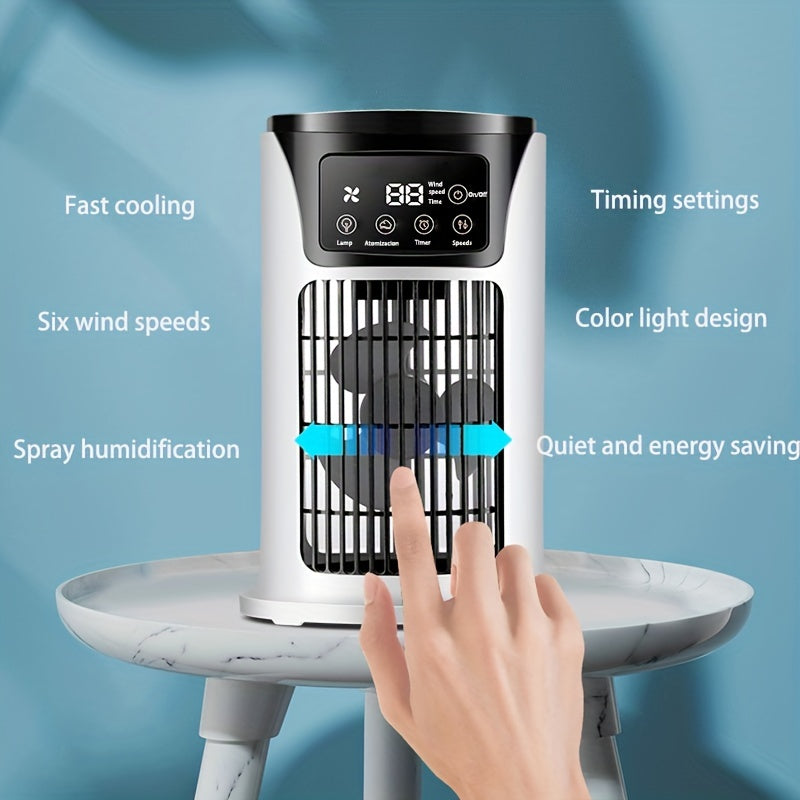 Stay cool and comfortable everywhere with this portable air conditioner & a humidifier! | Karnz