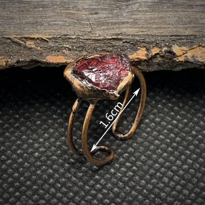 Skanto | Natural Raw Birthstone Ring - Selina