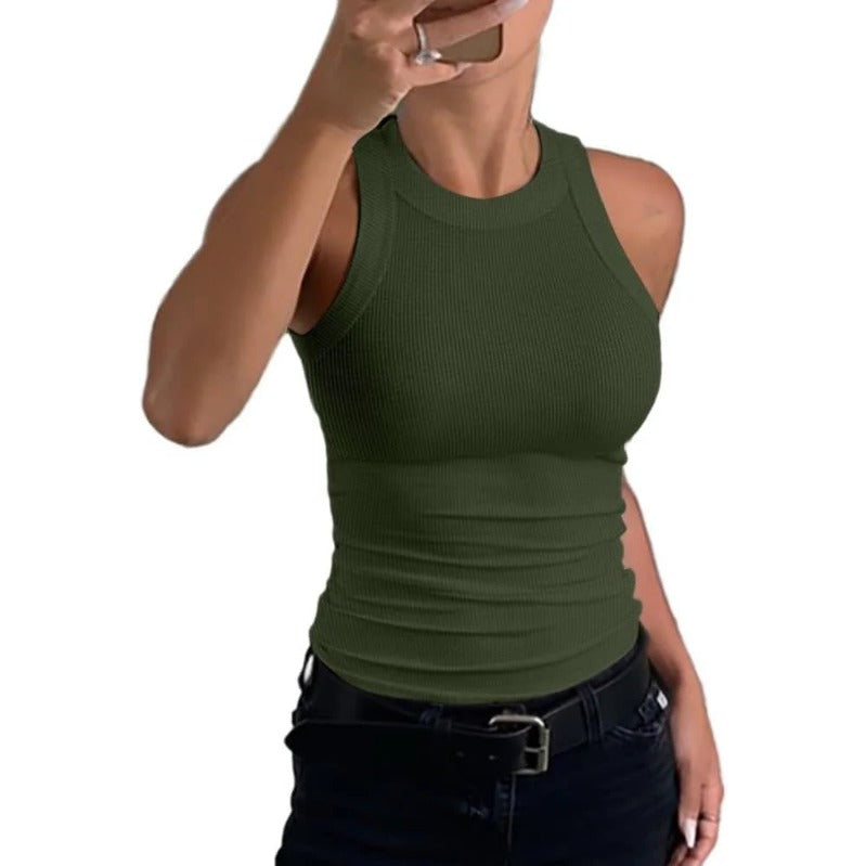 Skanto | Women's Ribbed Racerback Tank
