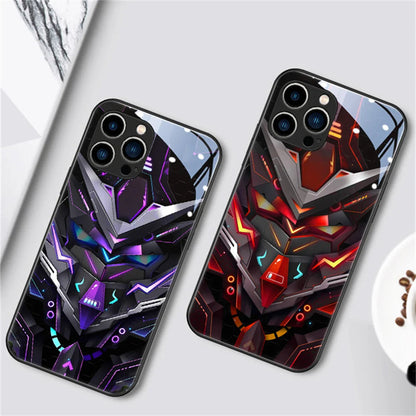 Skanto | Cool Mecha Apple Smart Flash Phone Case
