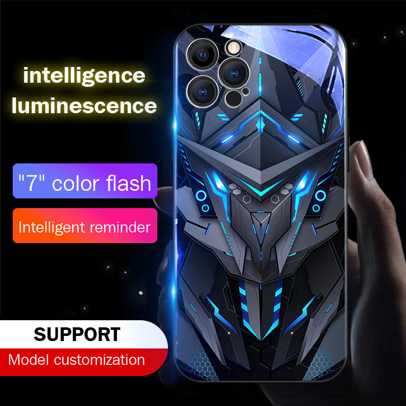 Skanto | Cool Mecha Apple Smart Flash Phone Case