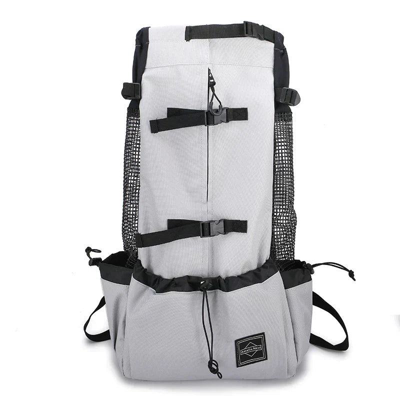Dog Carrier Backpack with Safety Strap and Storage Pockets for 1–25 kg Dogs