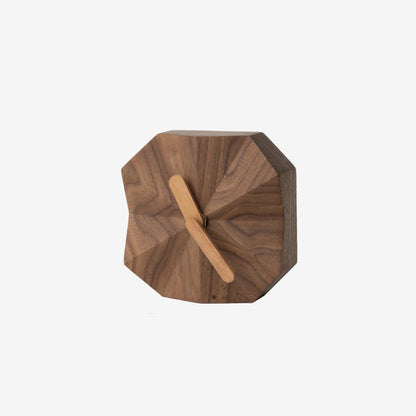 BowLift | Solid Wood Creative Angular Clock