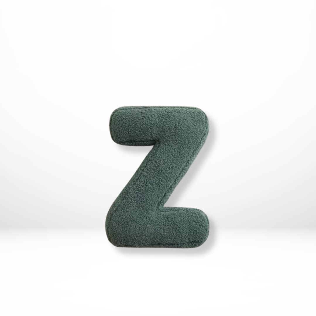 BowLift | Velvet Alphabet Decorative Cushion With Letters A To Z
