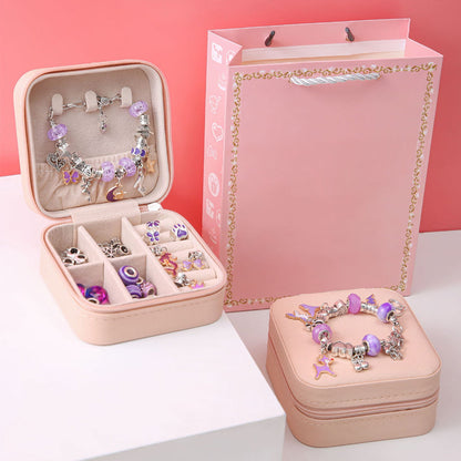 Handmade pearl bracelet set for children