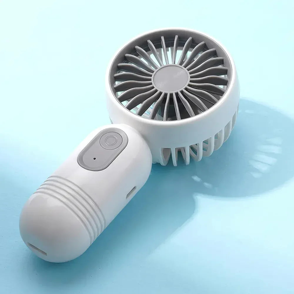 USB rechargeable Mini portable fan with 3 speeds | Karnz