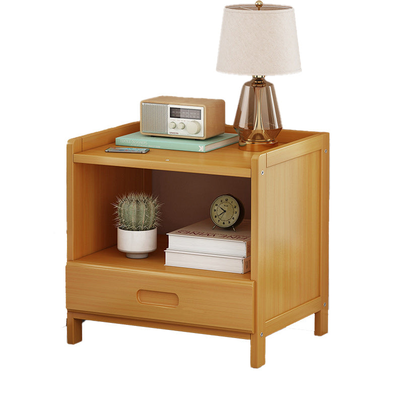 Skanto | HanaCrate Japanese Nightstand | Solid Wood | 1 or 3 Drawers | Minimalist Bedroom Design