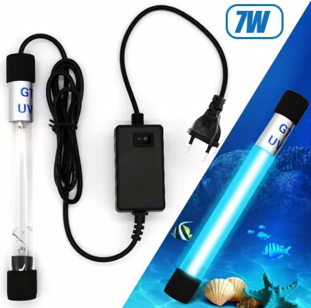 BowLift | Efficient & Portable Handheld Strong UV Light Antiseptic Sterilization Lamp with Mercury Tube Light, High Intensity UV Light, Opaque Reflective Silver Foil, for Home, Office, Travel and More (US Plug)
