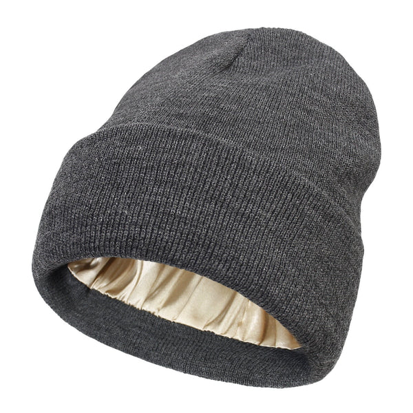 Skanto | Noor Silk Winter Hat – Warm, Hair-Protecting & Elegant