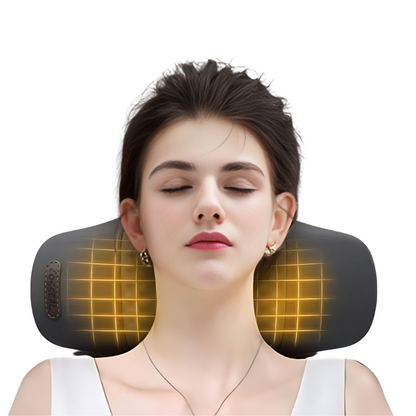 Skanto | Neck Relaxation Massager for Tension Relief and Stress Reduction - Portable Electric Neck Massager with Heat Therapy