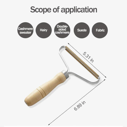 Portable lint shaver