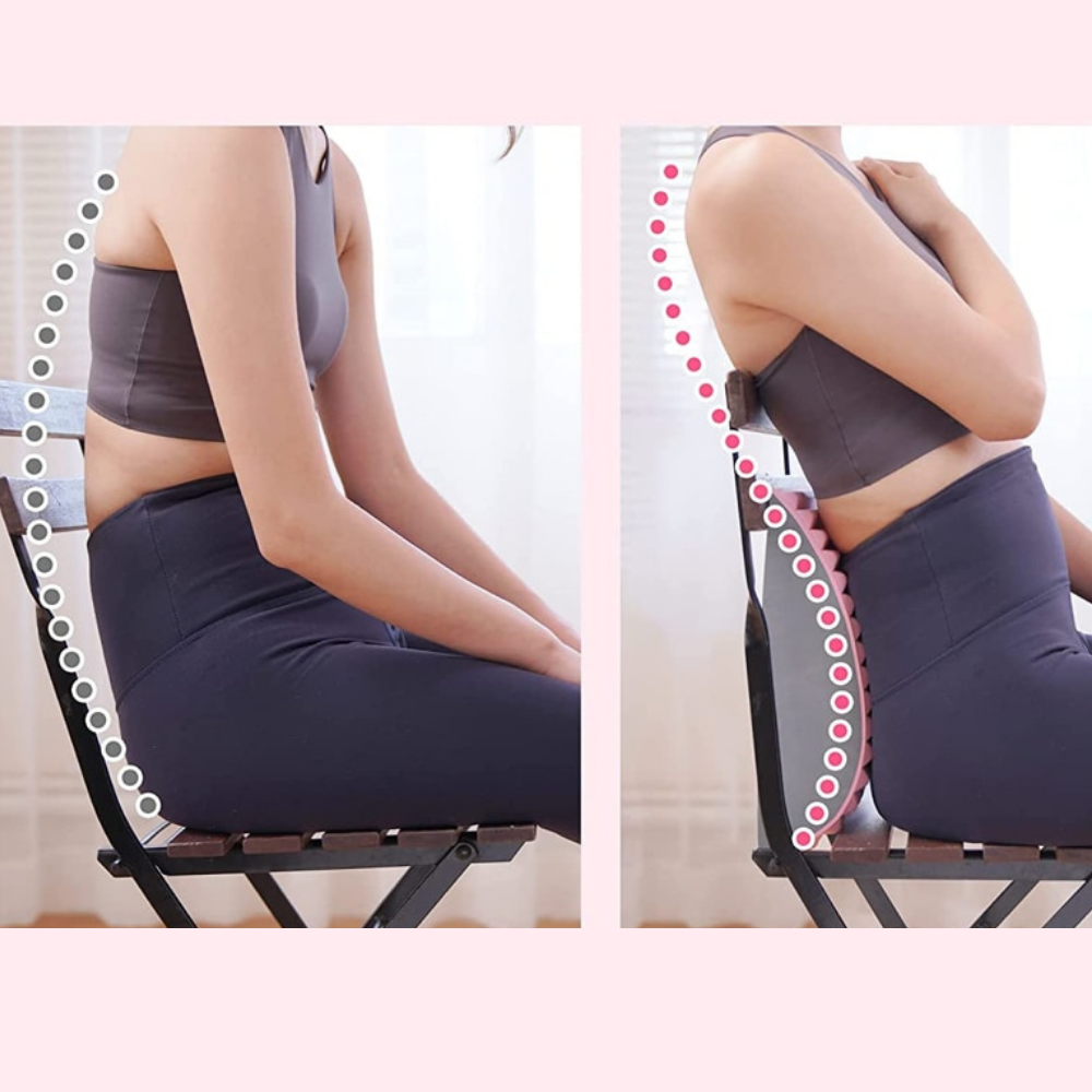 Sandsberg and back support cushion