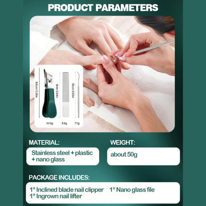 Skanto | Large Opening Nail Clipper Set