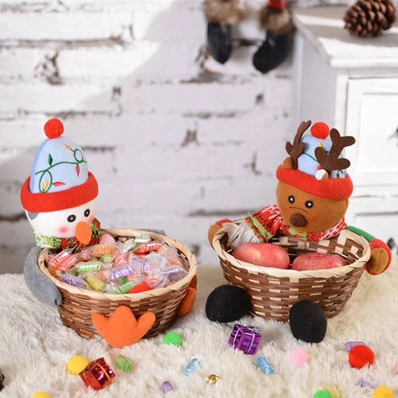 Skanto | Christmas Candy Woven Basket
