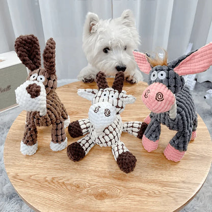 Sandsberg | Robust Plush Dog Toy | Bite-Resistant and Durable Design | Multiple Models