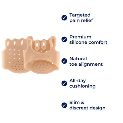 Pain Relief – Soft Silicone Cushioning – Improves Alignment – All Day Comfort Bowlift