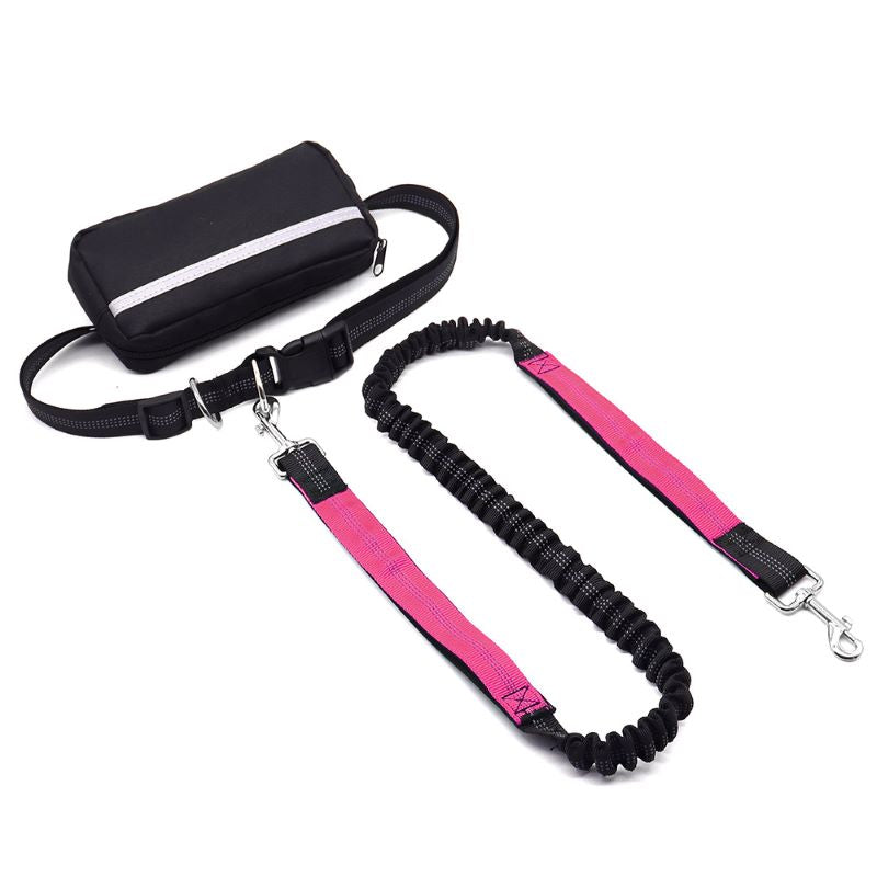 Skanto | Hands-Free Dog Leash with Zipper Pocket