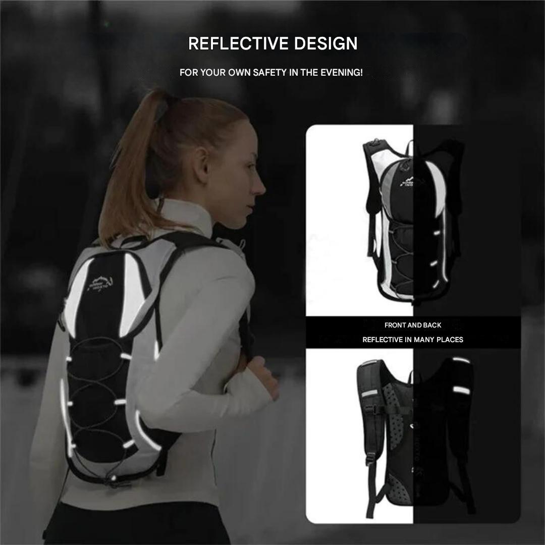 HydroTrail Backpack with built-in water bladder – Lightweight & Waterproof | Karnz